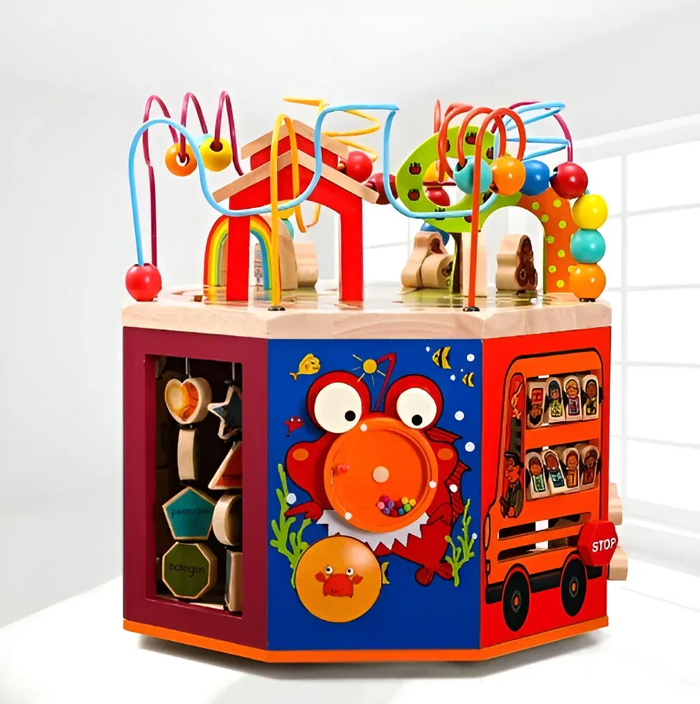 Round Montessory with Puzzle