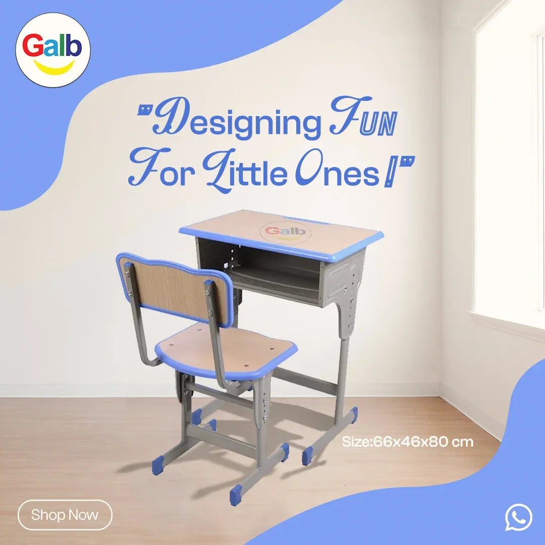 Durable and Adjustable chair and Table