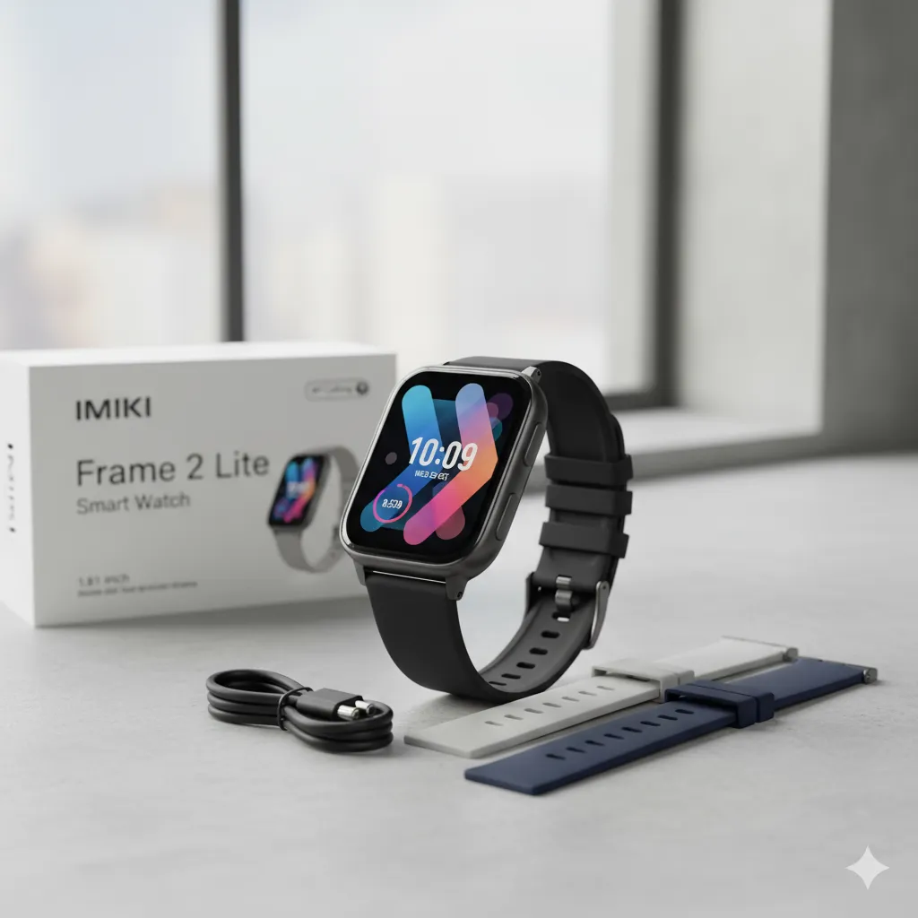 IMIKI Frame 2 Lite BT Calling Smart Watch