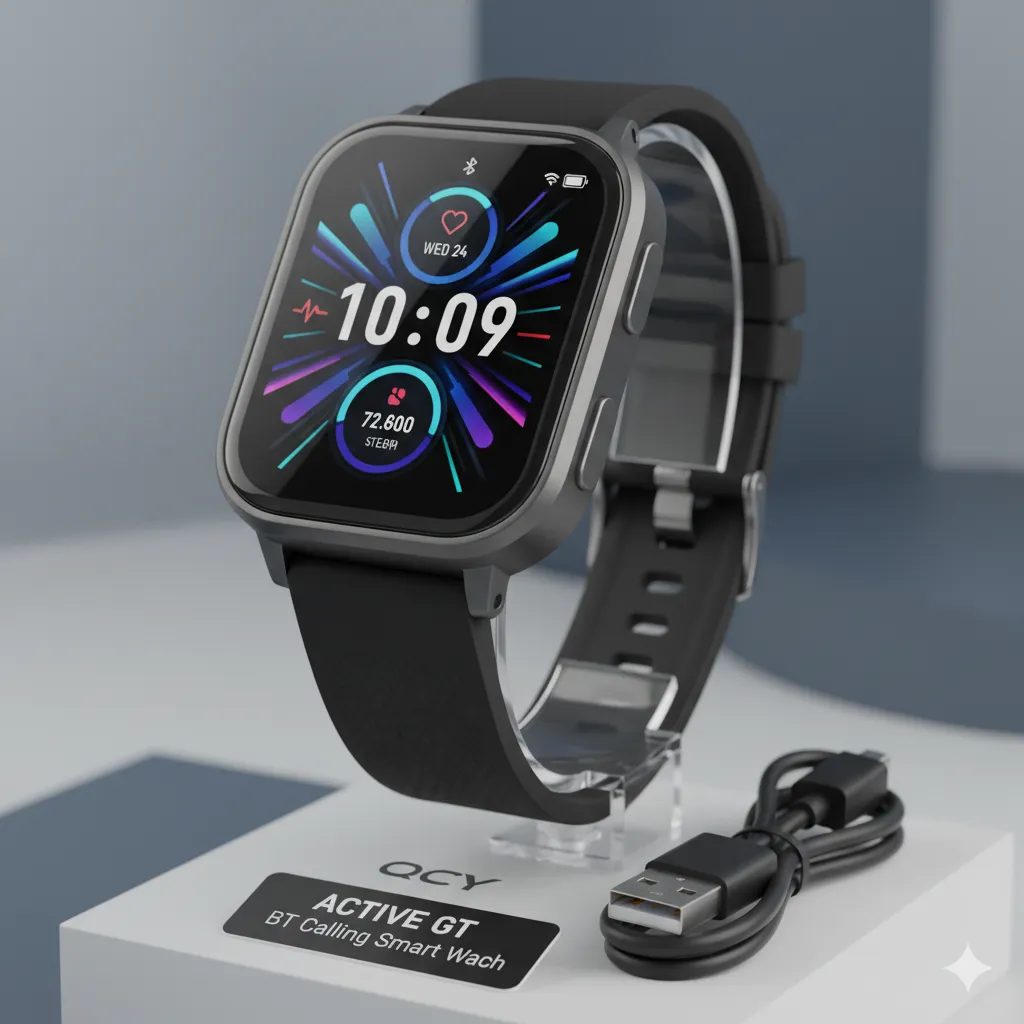 QCY Active GT BT Calling Smart Watch
