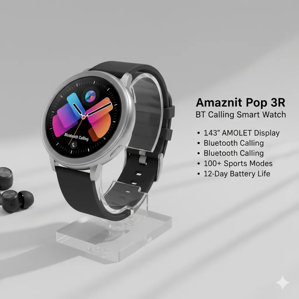 Amazfit Pop 3R BT Calling Smart Watch