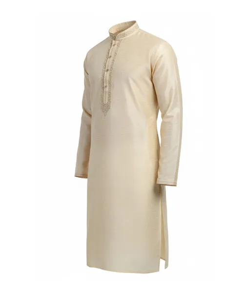 Cream Festive Panjabi