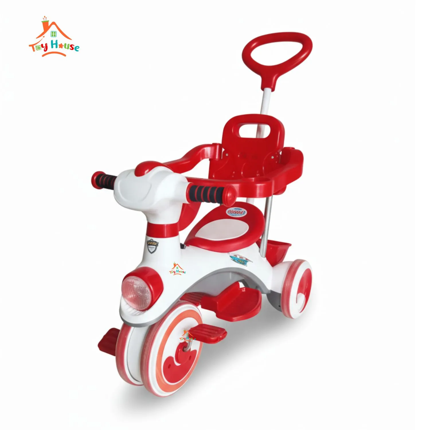 AKIJ Royal Rider Boundary Tricycle for Kids – Red | Stylish & Durable