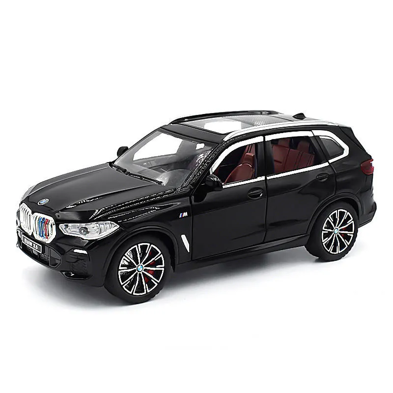 1:24 X5 Alloy SUV Toy Car with Sound & Light Pull-Back Action