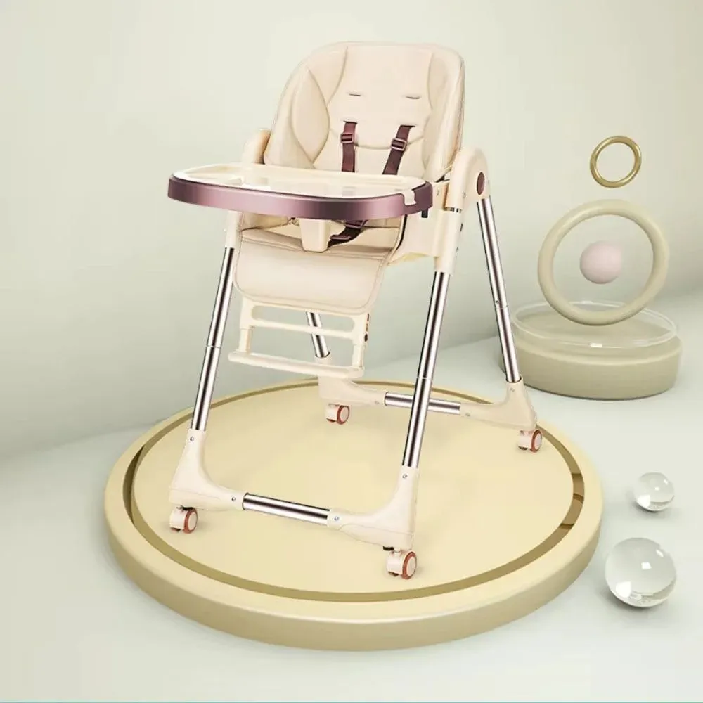 Convertible Baby High Chair – Reclining, Adjustable & Foldable Model 330