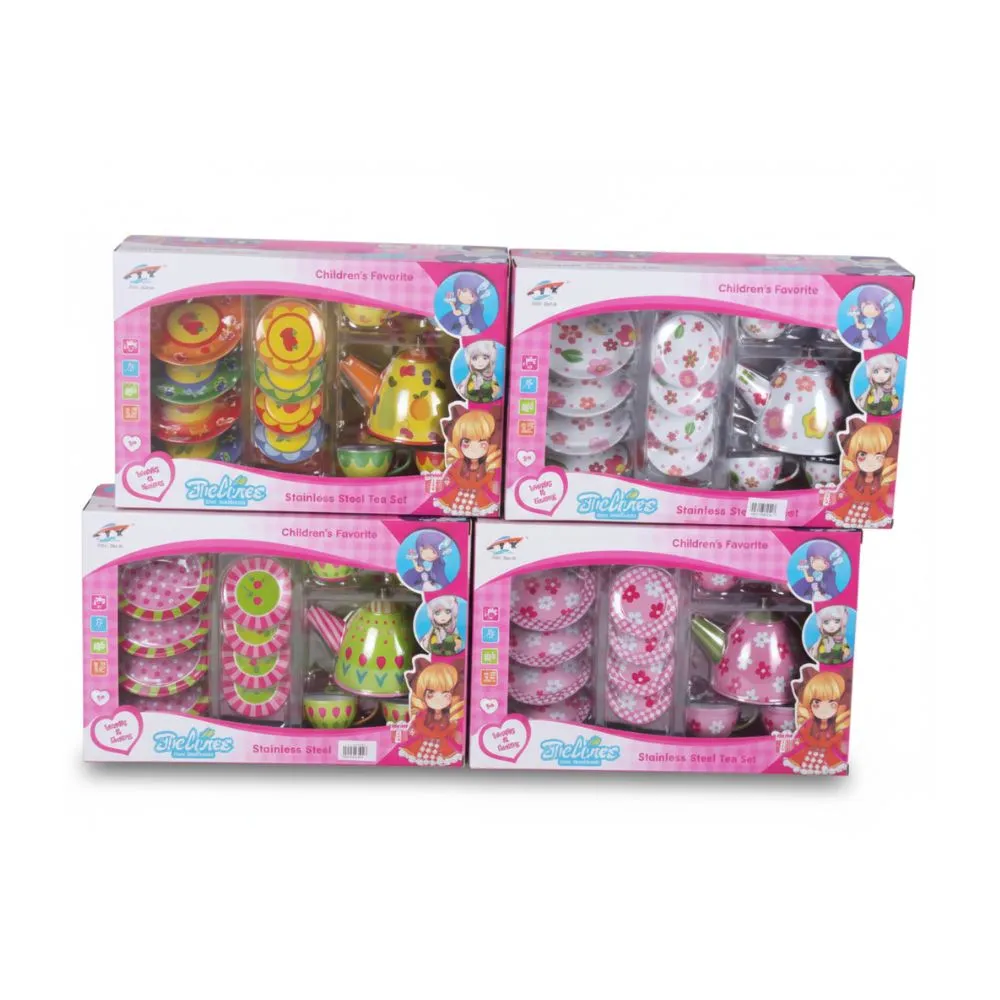 Kids Tea Play Set (4 pcs) – Pretend Play Kitchen Toy