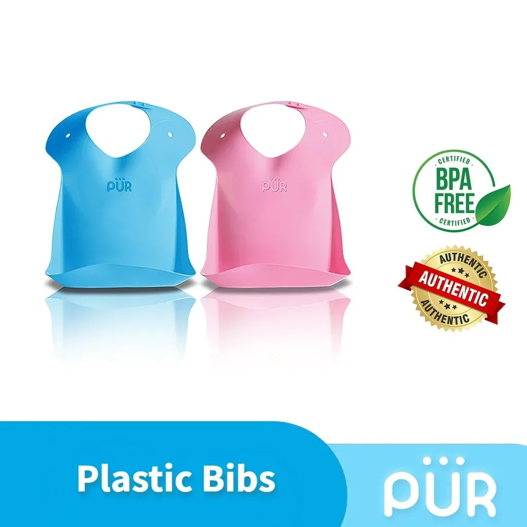 Pur Plastic Baby Bibs – Waterproof & Soft for Newborns (6904)