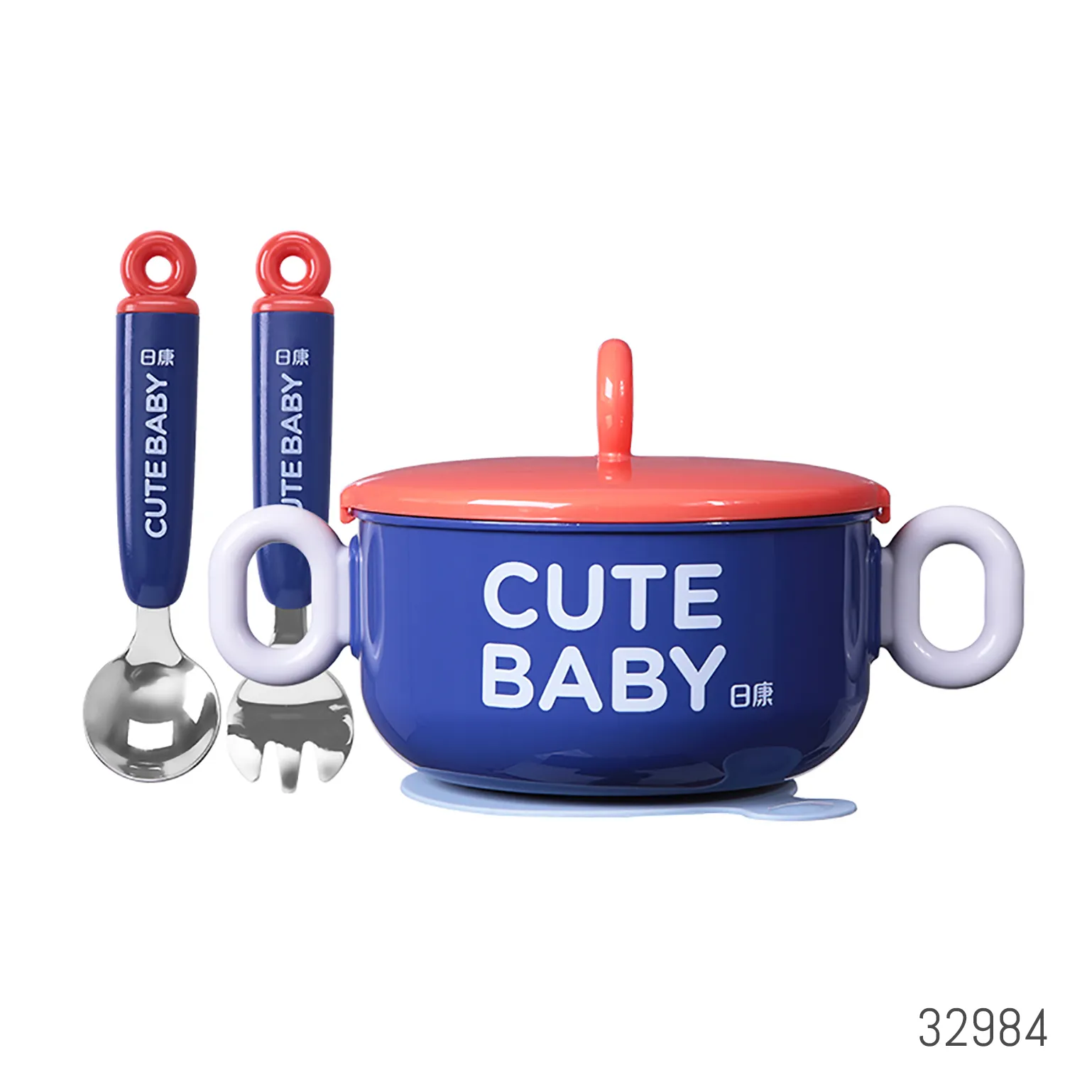 Rikang RK-C1006 Baby Stainless Steel Bowl – Insulated & Safe