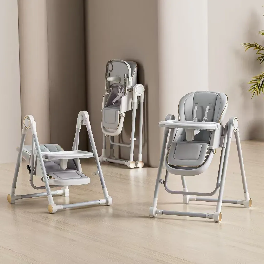 3-in-1 Baby High Chair – Colorful Dining & Booster Seat