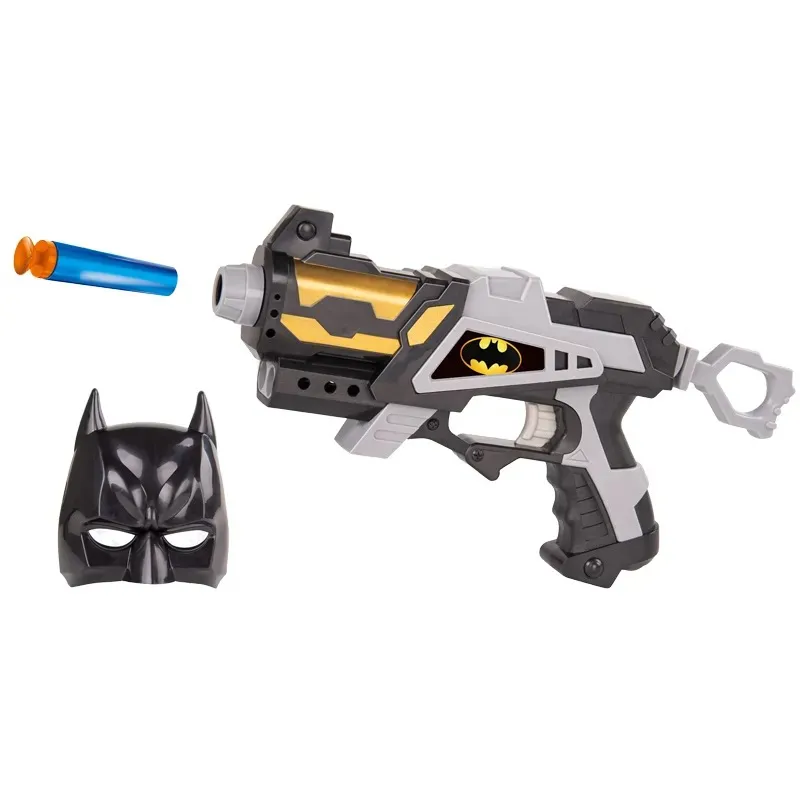 Batman Soft Bullet Gun Toy with Cool Mask for Kids – Gift Set