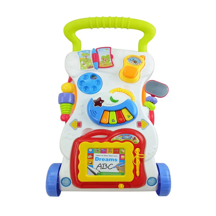 Musical Baby Walker – Multifunction Foldable Activity Walker with Toys
