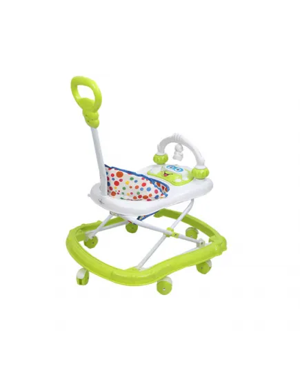 Happy Walker – Lime Green & White Baby Walker for Toddlers