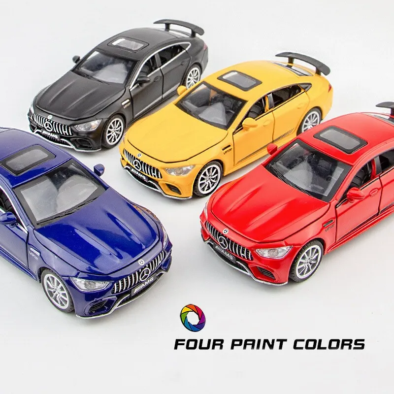 1:32 Benz AMG GT63 Diecast Car – Pullback, Sound & Light Model