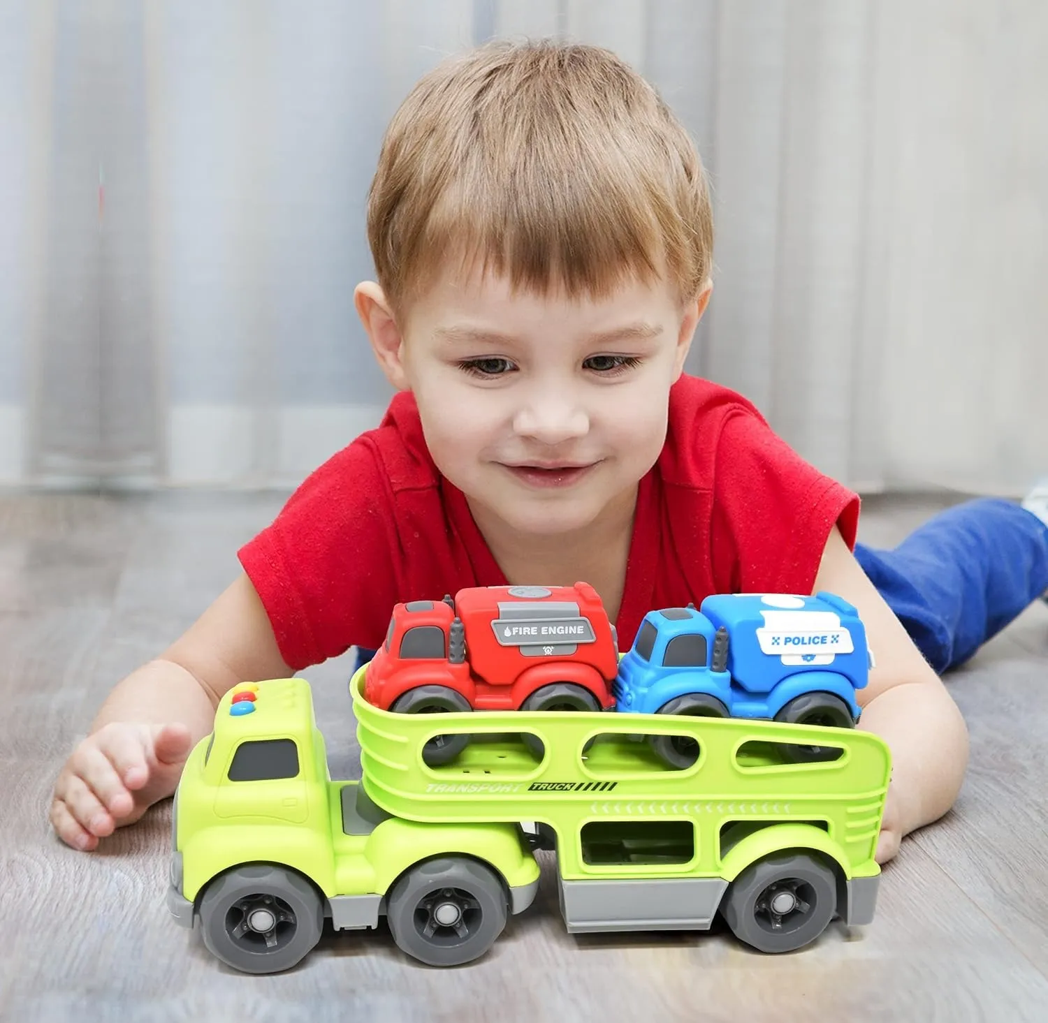 Emergency Rescue Toy Trucks – Police & Fire Vehicles for Kids