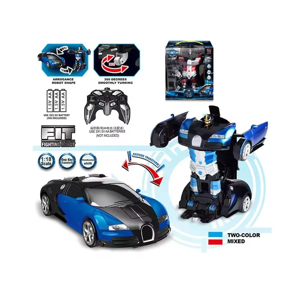 1:16 5WD RC Transformation Car Robot – Deformation Remote Control Toy