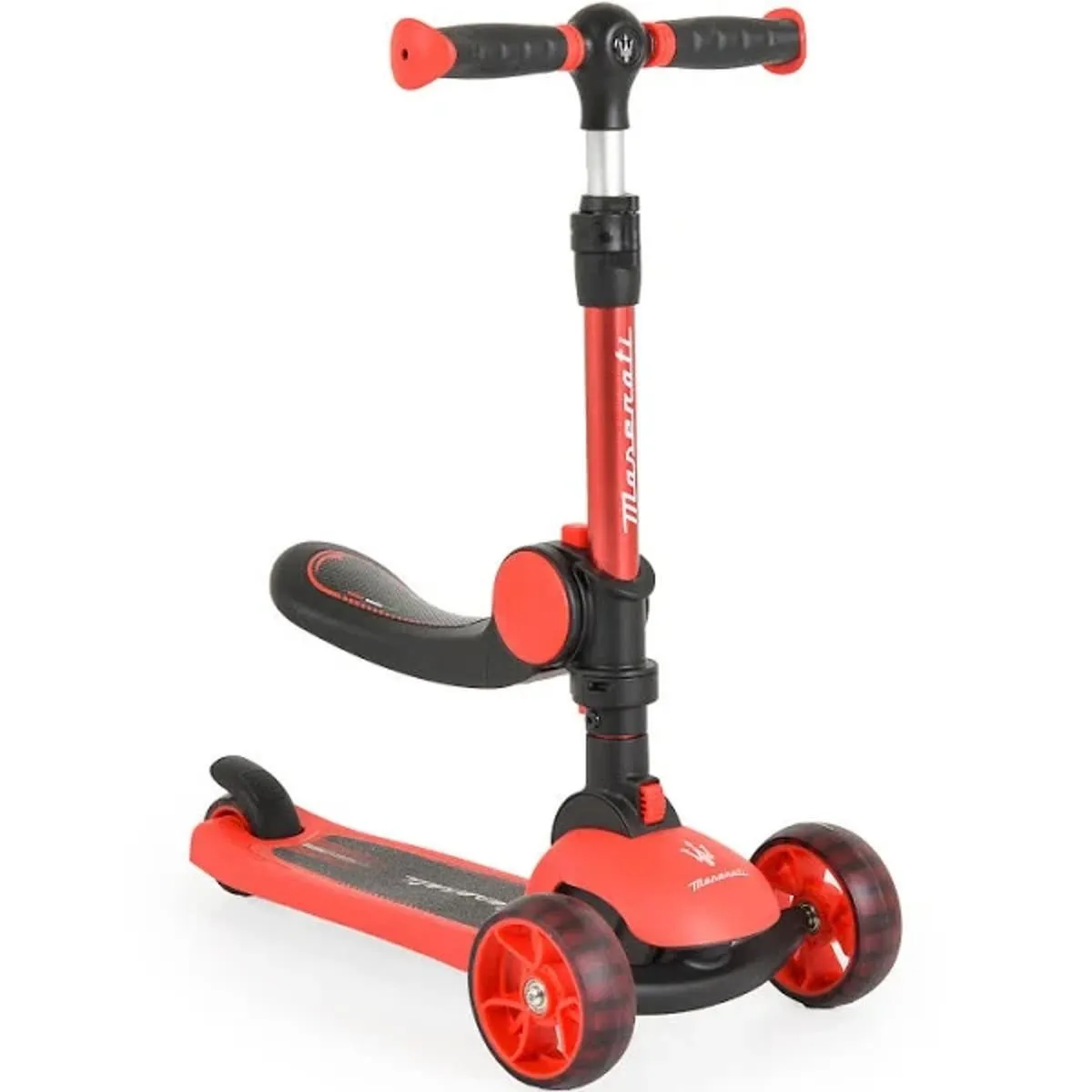 Trotinete Maserati 2-in-1 Kids Scooter – Red (Official Edition)