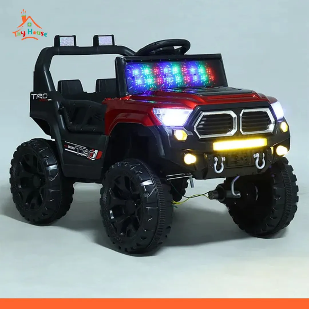 Fab N Funky B508 Kids Electric Jeep – 12V Ride-On Car