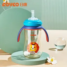 Rikang RK-N1062 PPSU Baby Feeding Bottle 300ml – Wide Neck with Handle
