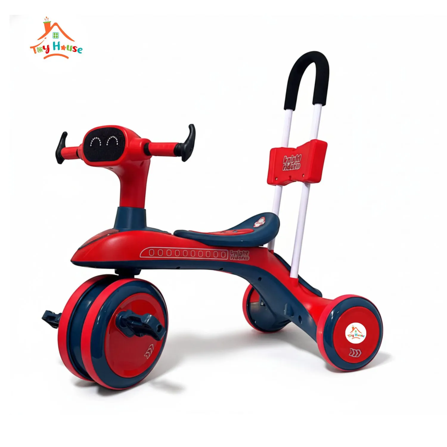 Redbee Trolly Knight Rider Tricycle for Kids – Red