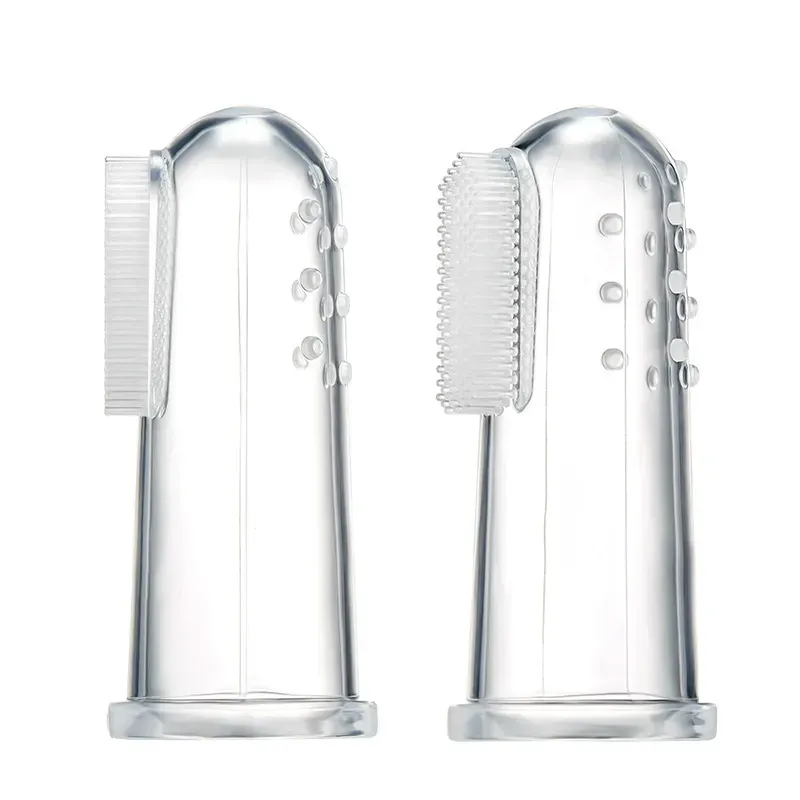 RK-3504 Silicone Baby Fingertip Toothbrush – 3 Pcs Set