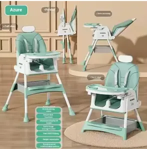 3-in-1 Foldable Baby Feeding Chair | Portable, Safe & Adjustable Highchair