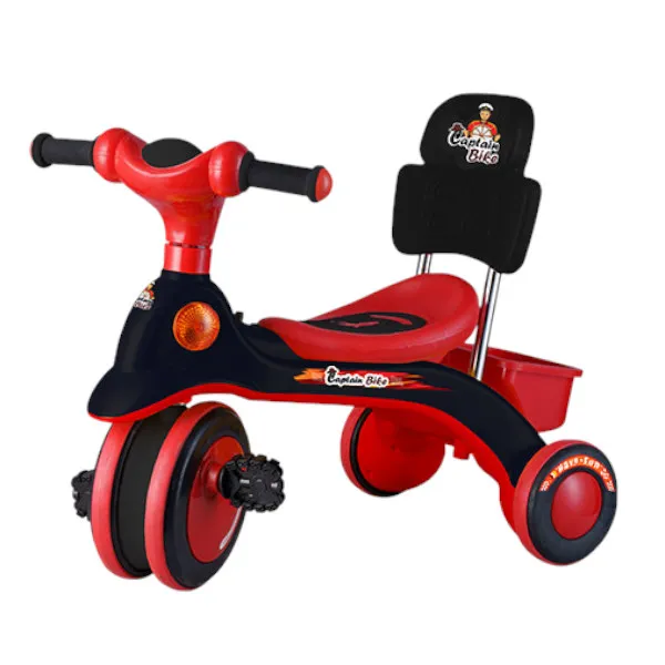 ACI Captain Bike Booster for Kids (2-4 Years)- Red Black