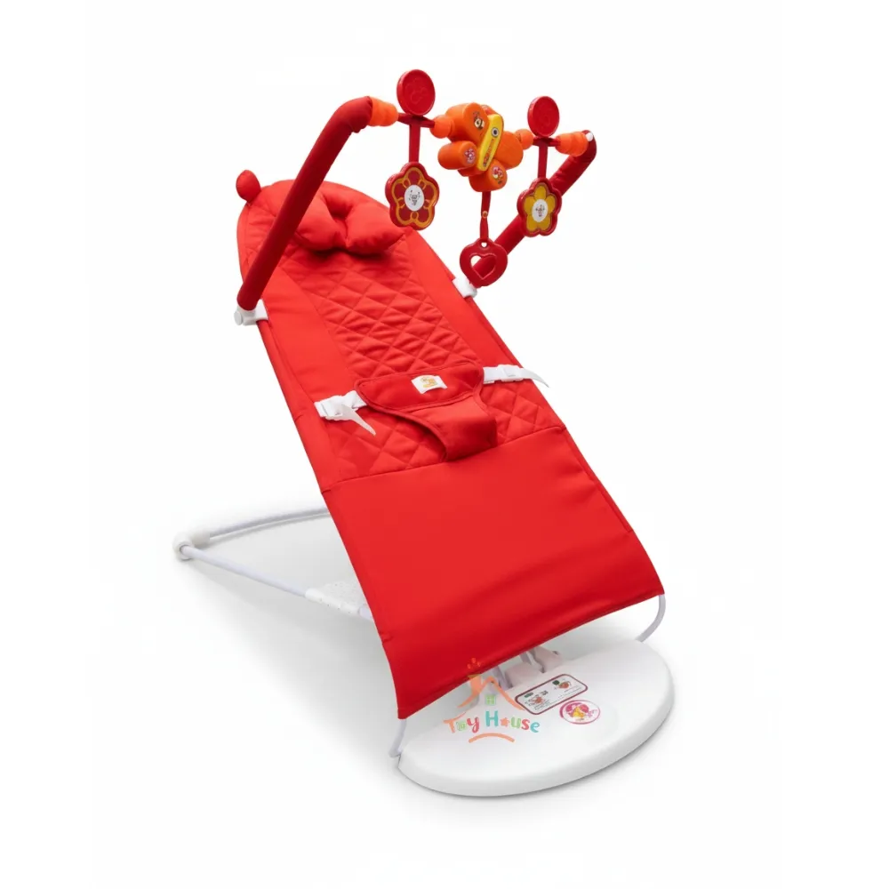 Premium Baby Bouncer with Music – Red | China Music Bouncer