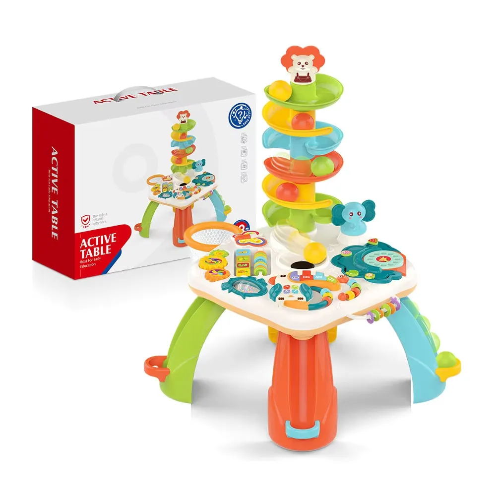 Huanger Multifunctional Rolling Track Game Table – Early Education Toy