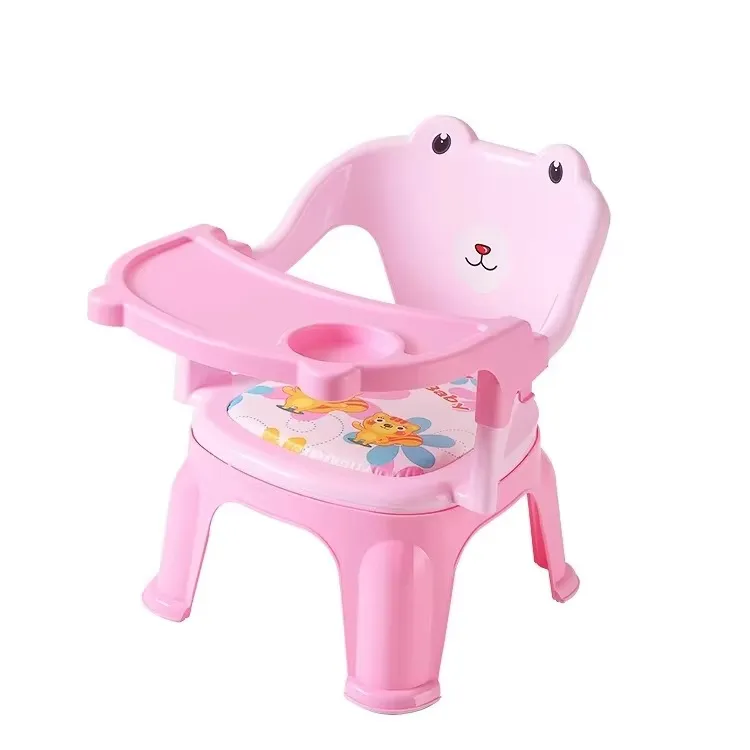 Multi-Function Adjustable Baby frog Feeding High Chair & Booster Seat