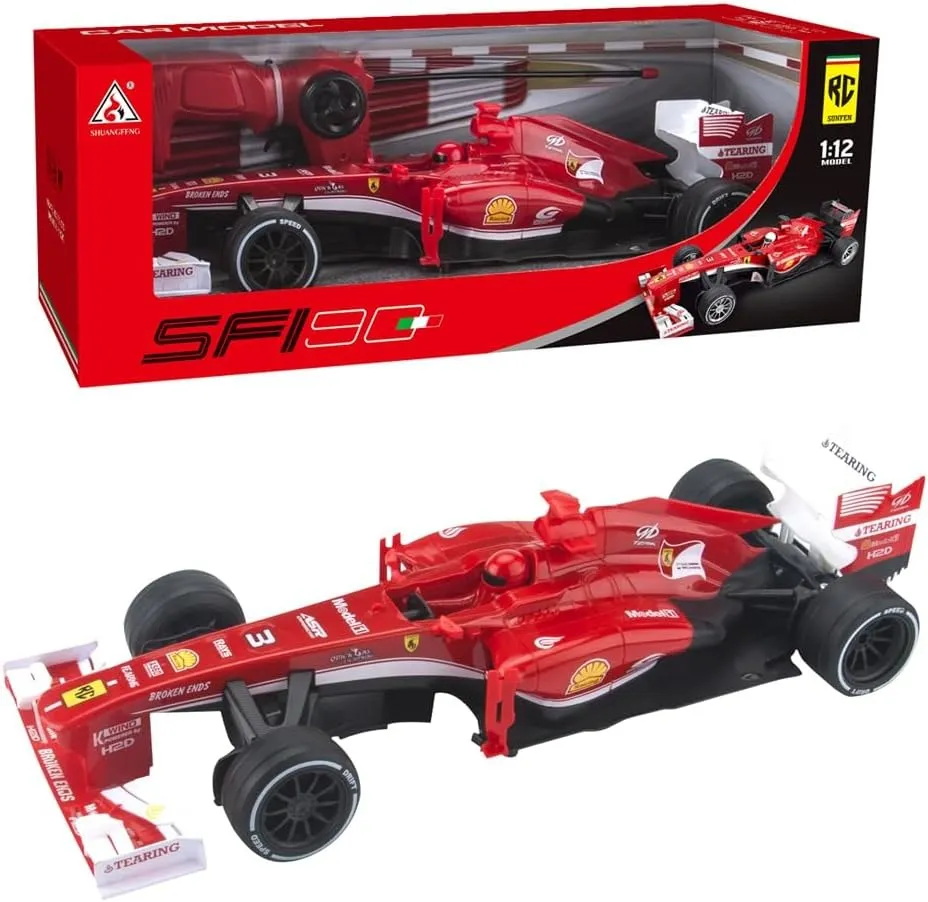 1:12 Scale F1 SF190 Remote Control Racing Car with Battery