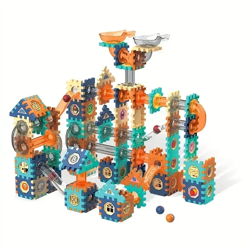 Pipeline Rolling Ball Building Blocks Set 182 Pcs