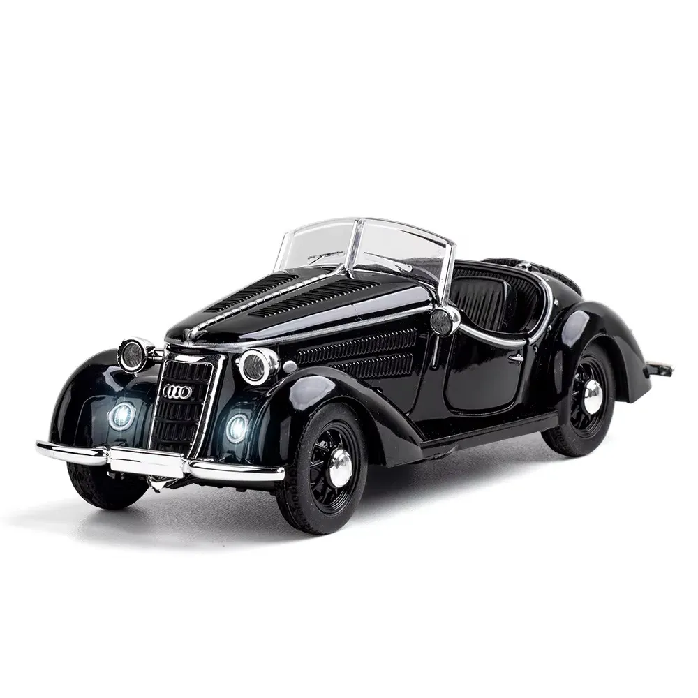 1/32 WANDERER W25K Die-Cast Metal Car Model with Lights & Sound- black