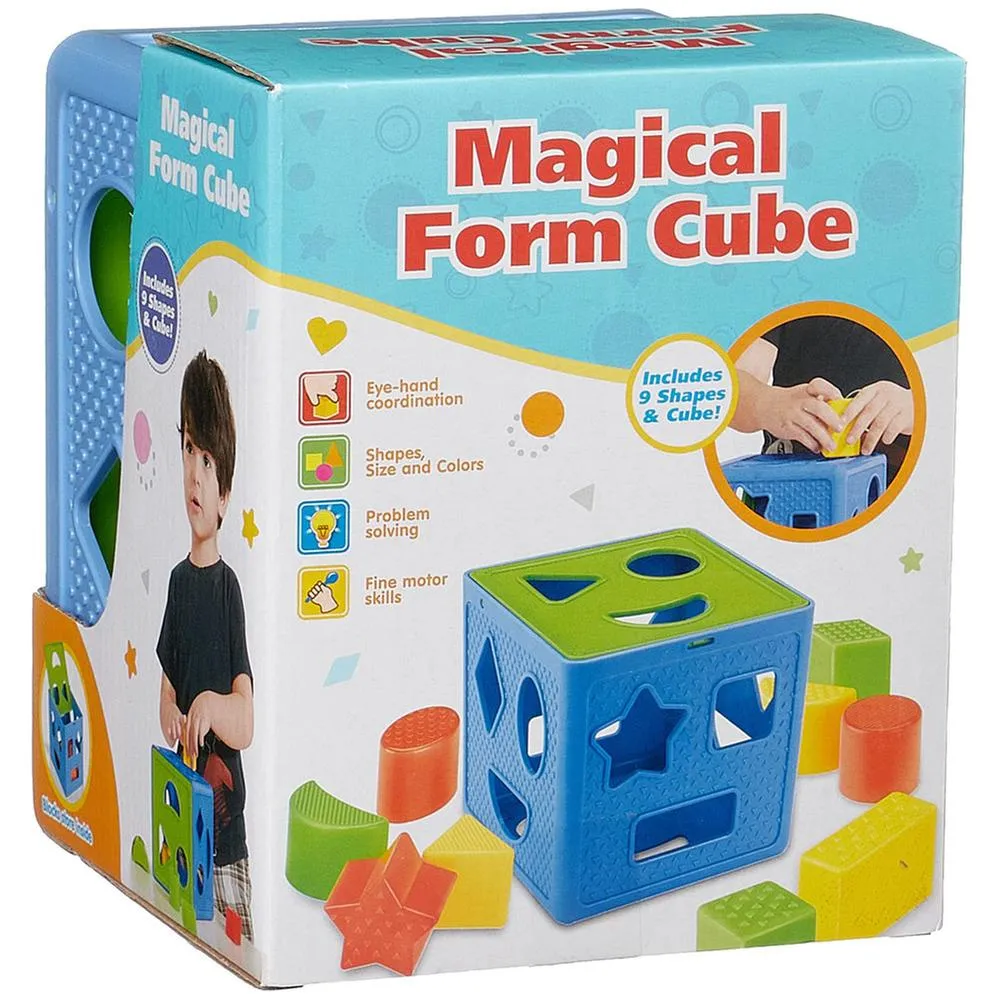 Shape Box Magical Form Cube For Children Development