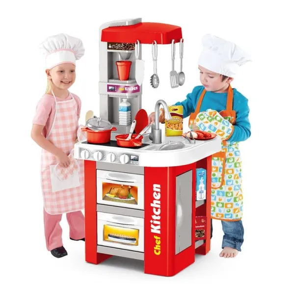 Talented Chef 49-Piece Kids Kitchen Play Set with Accessories