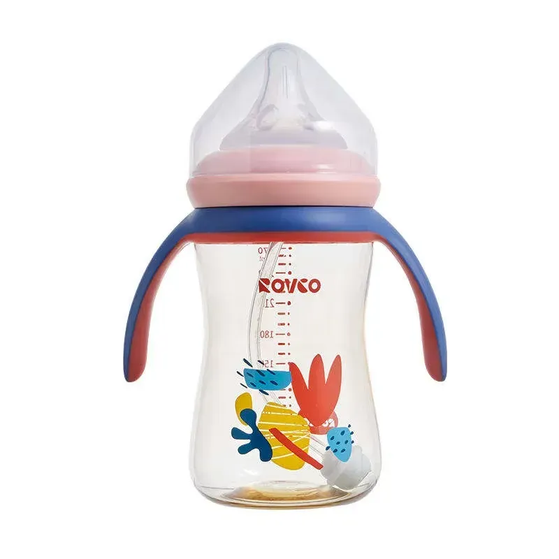 Rikang RK-N1047 PPSU Baby Feeding Bottle 270ml – Wide Neck, BPA-Free