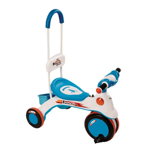ACI Captain Bike Trolley for Kids (2-4 Years)- White & Blue
