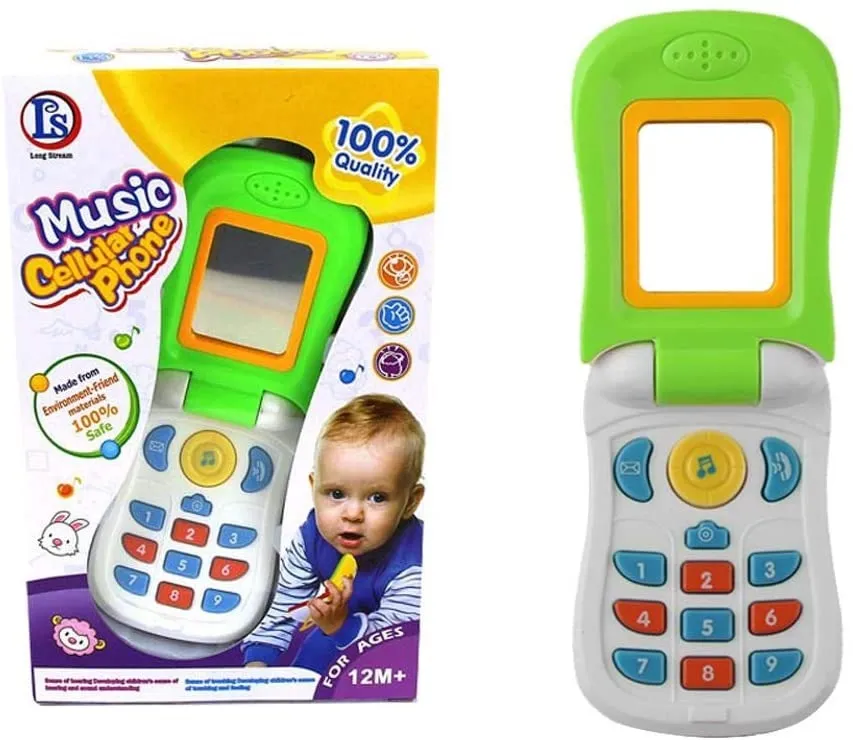 Musical Mobile Phone Toy – Sound & Learning Toy for Toddlers