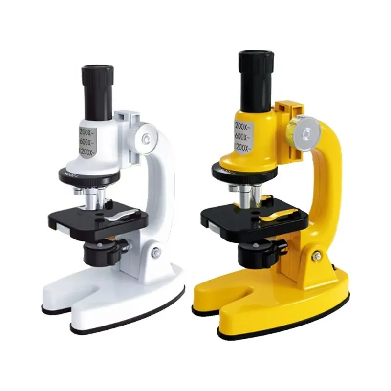 Kids Scientific Microscope Toy – 200/600/1200X Magnification