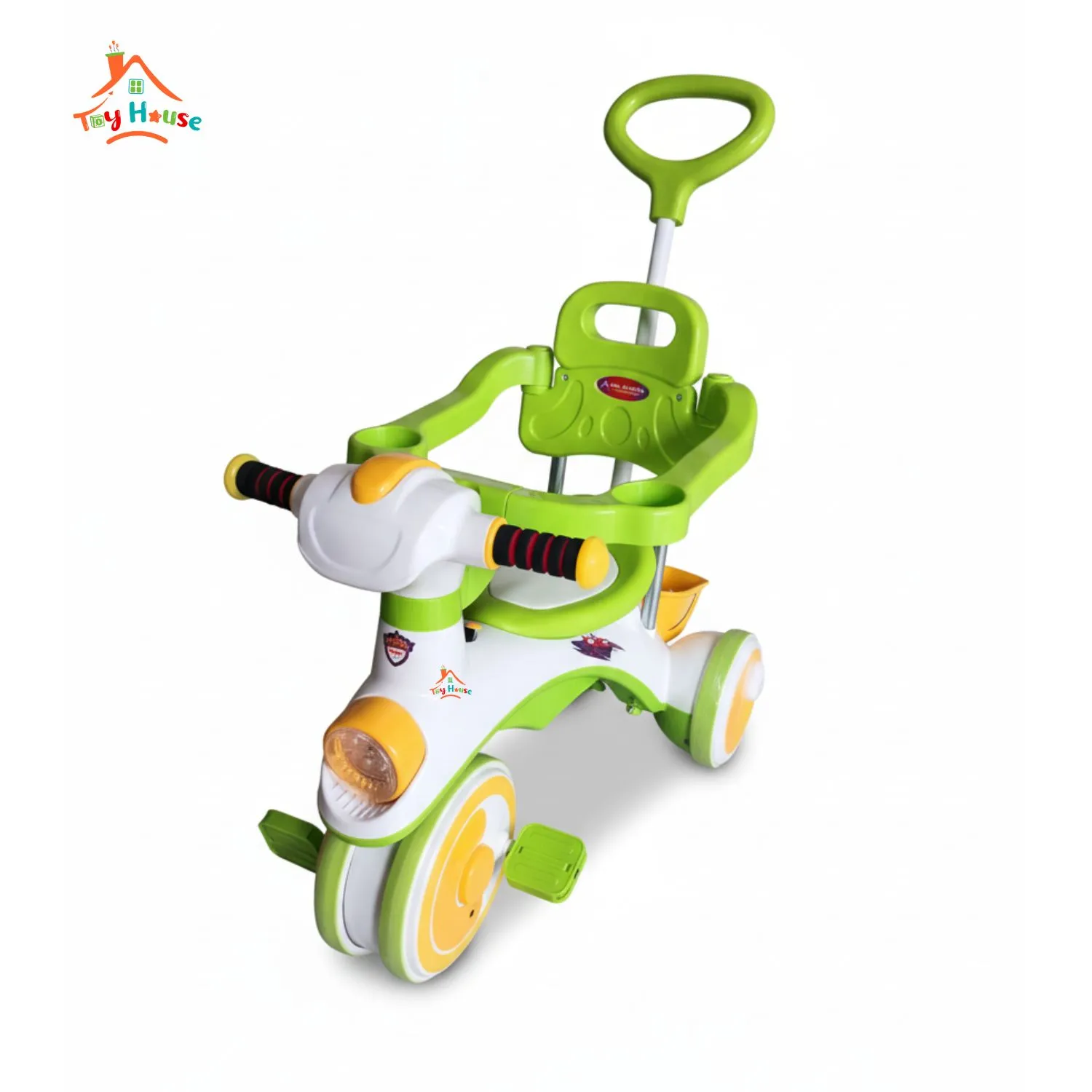 AKIJ Royal Rider Boundary Tricycle for Kids – Green | Stylish & Durable