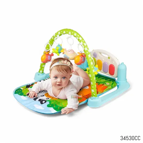 Baby's Piano Gym Mat 5 Model 80 Contents 5 in 1