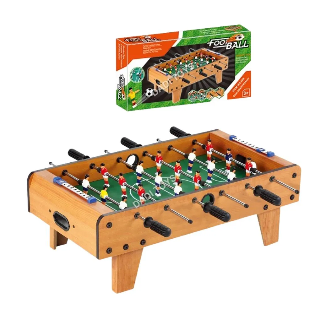 Mini Tabletop Wooden Foosball Soccer Game for Kids & Family