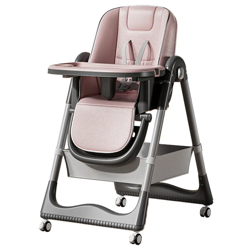 Luxury Baby Feeding High Chair – Folding Rocking Swing Seat