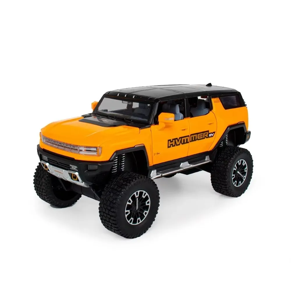 Hummer Diecast Off-Road Metal Toy Car with Lights & Sound