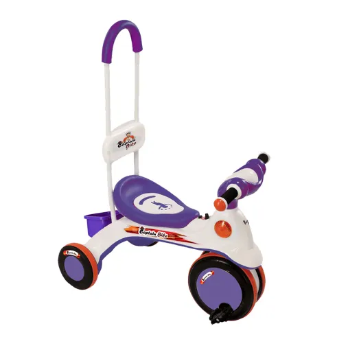 ACI Captain Bike Trolley for Kids (2-4 Years)- Purple