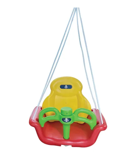 Playtime Kiddy Swing Dolna – Safe & Durable Red Baby Swing
