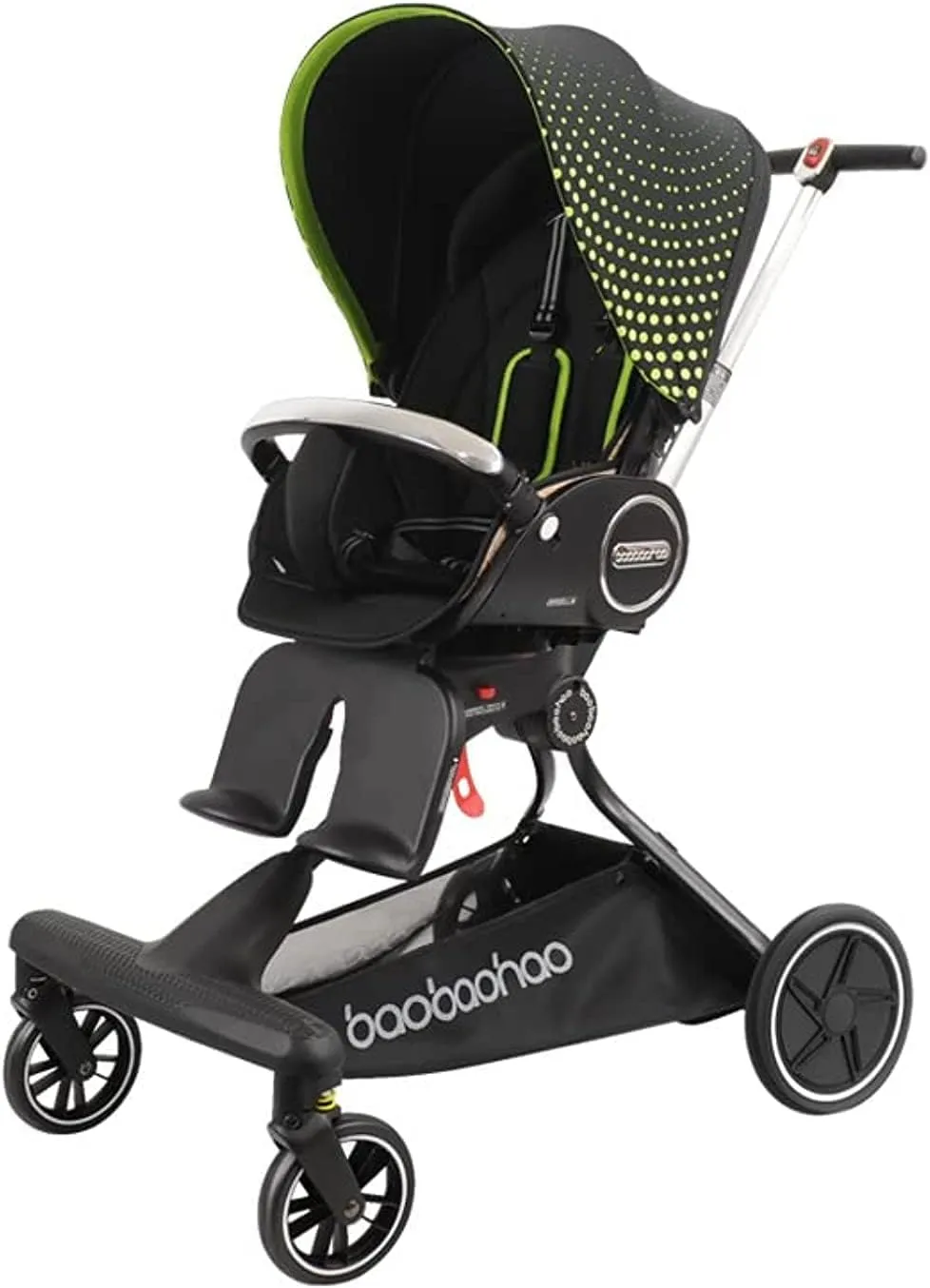 V9 Lightweight Foldable Baby Stroller – High View & Reclining Seat