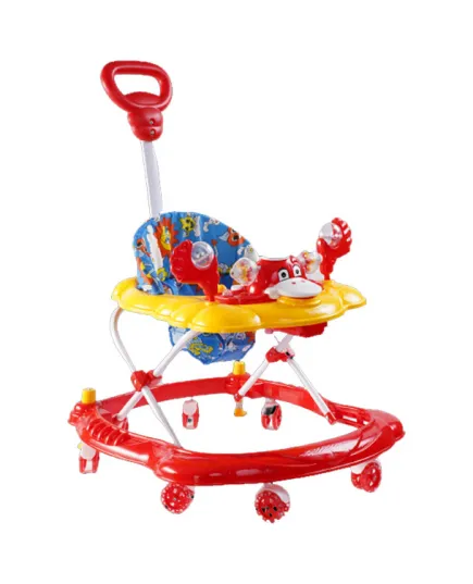Playtime Smart Baby Walker Red (Adjustable & Foldable)