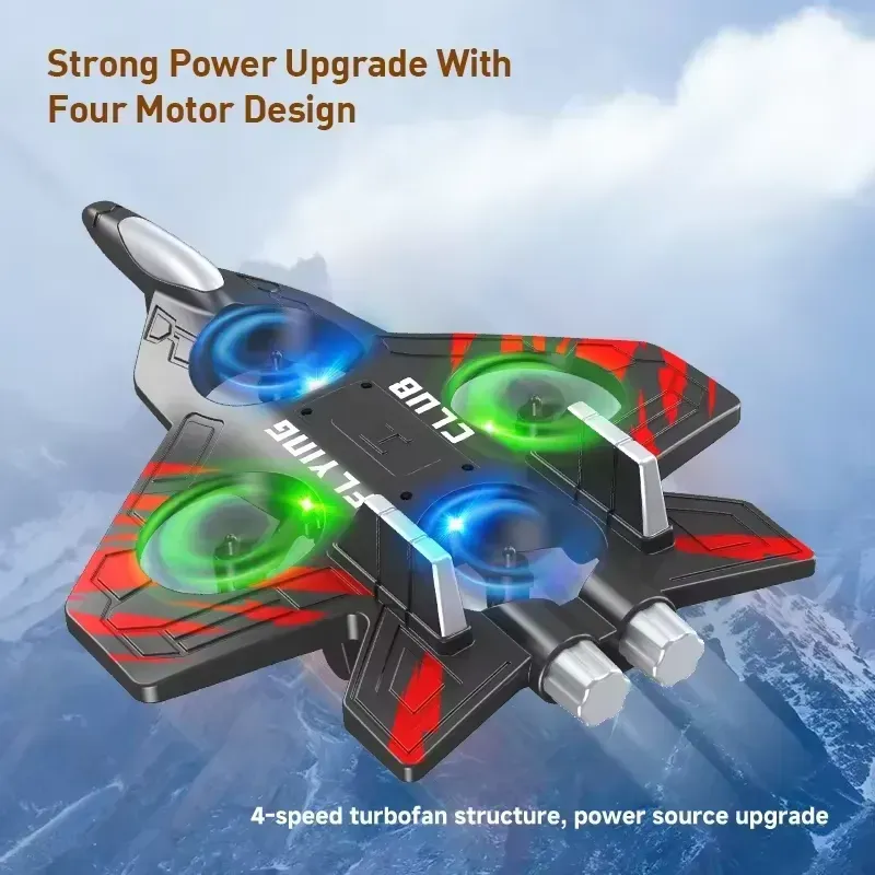 RC Remote Control Airplane – Durable Foam Glider Plane for Kids