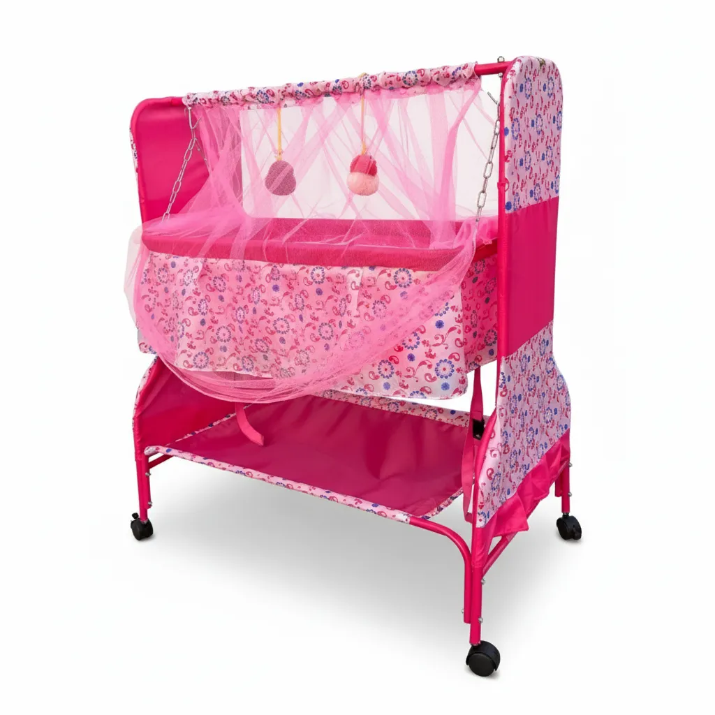 BABY DOLNA 732 – Safe & Comfortable Baby Swing with Mosquito Net