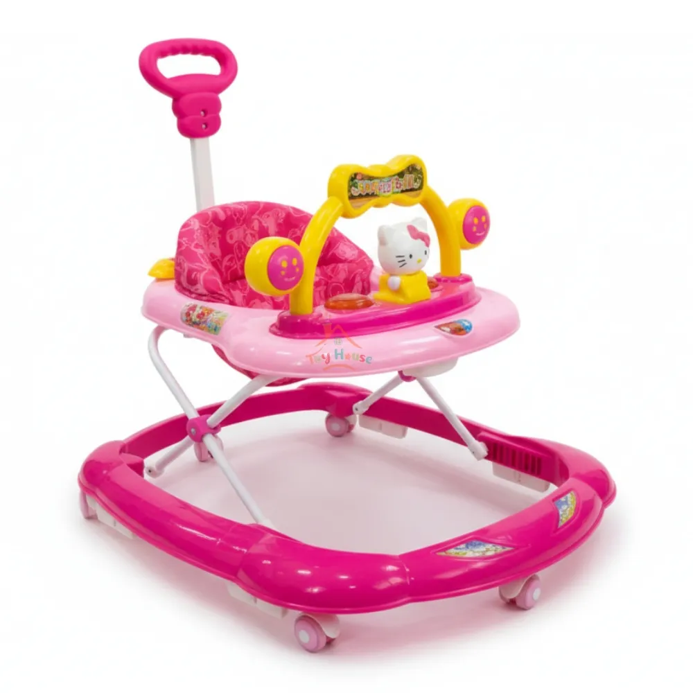 Newborn Baby Push Walker with Sit-to-Stand Learning Walker